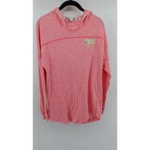 Victoria's Secret PINK Sweater Women's Small Petite Pullover Hoodie Pink